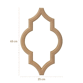 Rafhomestore C12 ayna çerçeve ( 40x25 cm )