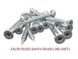 3,5X35 YILDIZ SUNTA VİDASI ( 100 ADET )