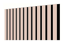 AKUSTİK ESNEK KEÇE PANEL 60x275 CM - İNCİ PEMBE