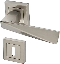 PENTA NİKEL İNOX KARE ROZETLİ ODA KAPI KOLU