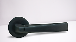 NOBEL PLANET MATSİYAH DAİRE ROZETLİ ODA KAPI KOLU