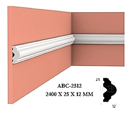 ABC-2512 POLİMER DUVAR ÇITASI (2 ADET)