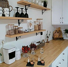 BÜYÜK BOY RAF ALTI FERFORCE AYAK SİYAH