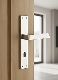 PENTA NİKEL İNOX AYNALI ODA KAPI KOLU