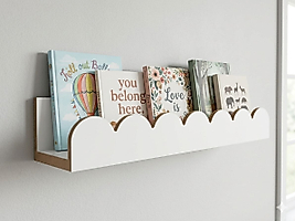 BEYAZ MDFLAM DUVAR RAFI (50 CM X 12 CM)