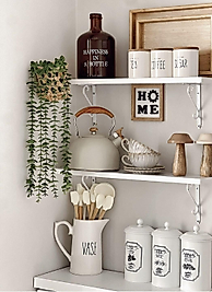 KÜÇÜK BOY RAF ALTI FERFORJE AYAK BEYAZ