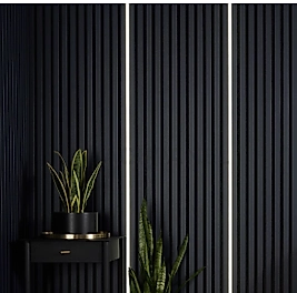 AKUSTİK ESNEK KEÇE PANEL 60x275 CM - ANTRASİT