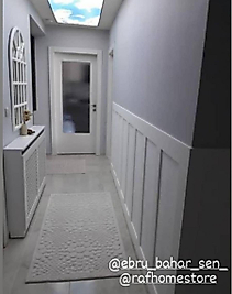 İskandinav Duvar Çıtası 10 Mm (Kalinlik) 8 Cm (En) X 210 Cm (Boy) Ham Mdf ( 1 Boy )