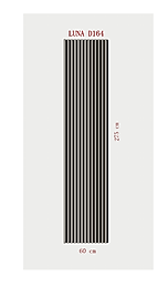 Akustik Esnek Keçe Panel 60x275 cm – Luna