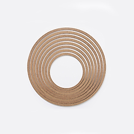 8'Lİ HAM MDF VİDASIZ KASNAK (5’Lİ SET)