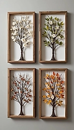 HAM MDF DEKORATİF KARE PANO