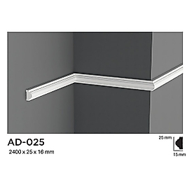 AD-025 Polimer Duvar Çıtası (2 ADET)