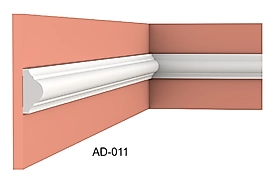 AD-011 Polimer Duvar Çıtası (2 ADET)