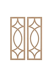 Rafhomestore C4 ( 35x100 Cm ) Çerçeve