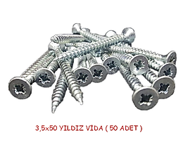 3,5X50 YILDIZ SUNTA VİDASI ( 50 ADET )