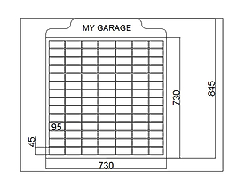 98 Lİ KÜÇÜK OYUNCAK ARABA STANTI ( MY GARAJ )