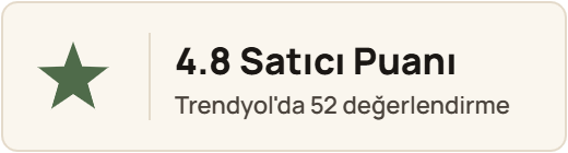 4.8 Satıcı Puanı